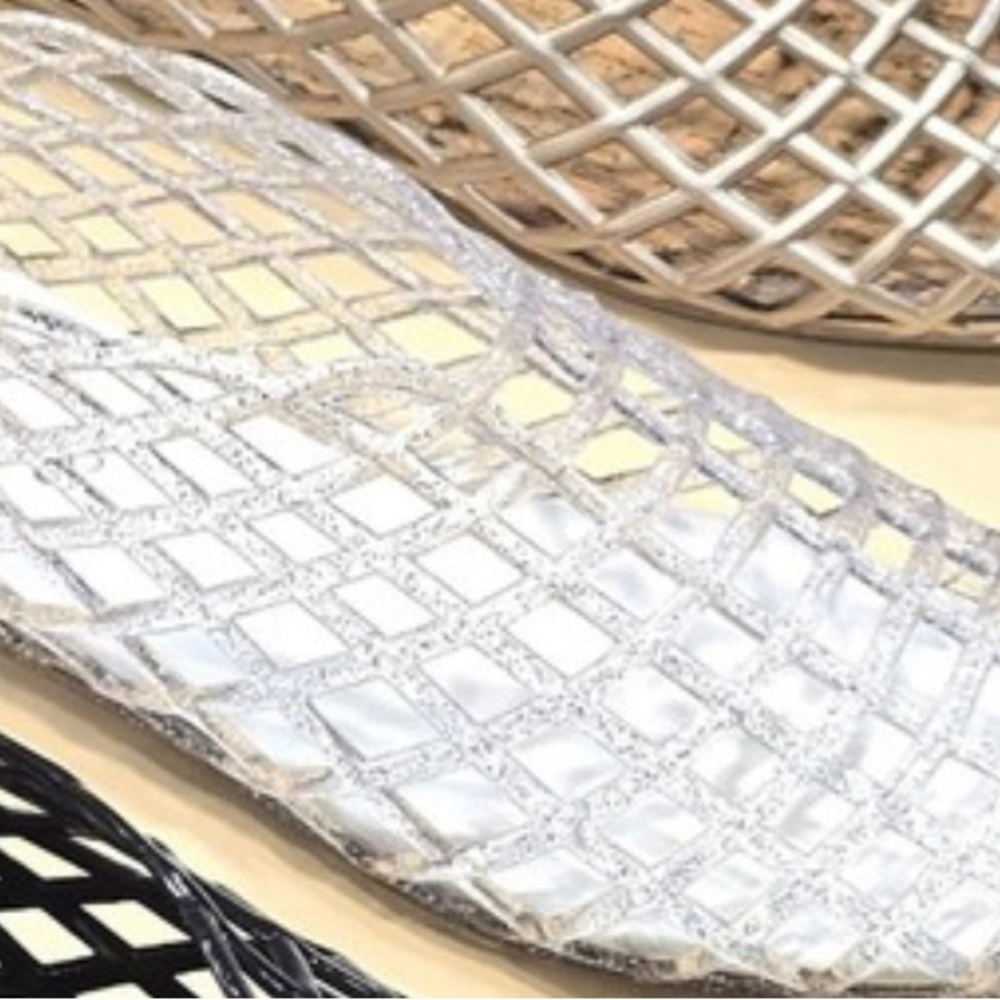 Elegant Silver jelly Women's Shoes